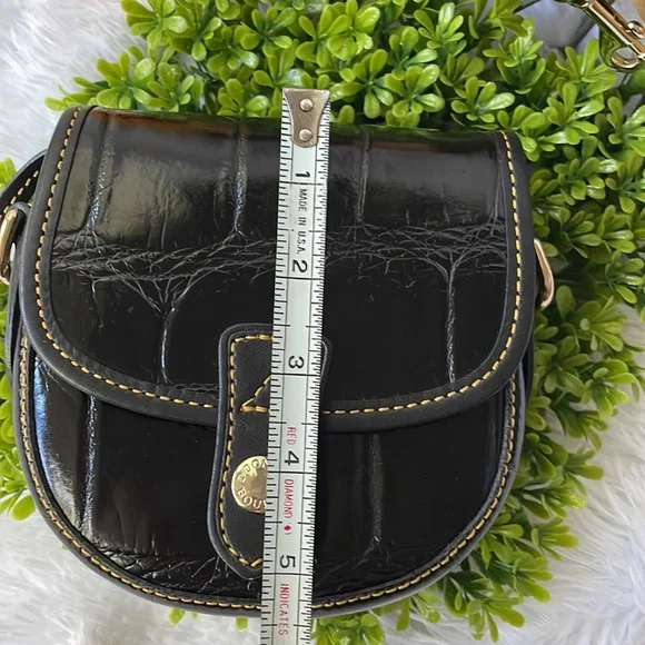 Dooney & Bourke Croco Mini Flap Crossbody - Picture 13 of 14
